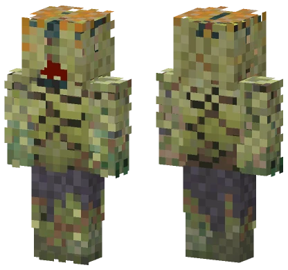 Tlou Bloater Minecraft skin