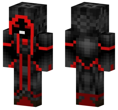 Tnica Maligna Rojo Minecraft skin