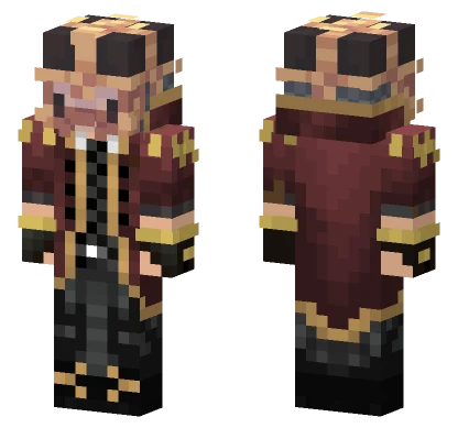 Tnt Brothers Captain Minecraft skin