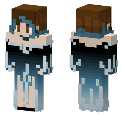 Tnt Gnome Midnight Ice Queen Minecraft skin