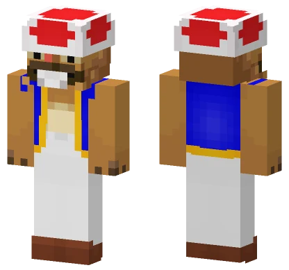 Toad Bidoof Minecraft skin
