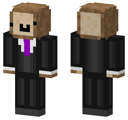 Toastedbred Suit and Tie Minecraft skin