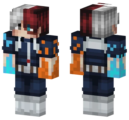 Todoroki Anime Boy Minecraft skin