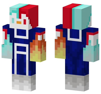 Todoroki Pengu Minecraft skin