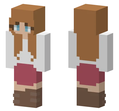 Toffee Reshade Minecraft skin