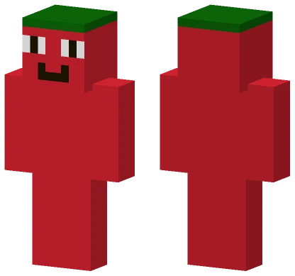 Tomato Hat Figure Minecraft skin