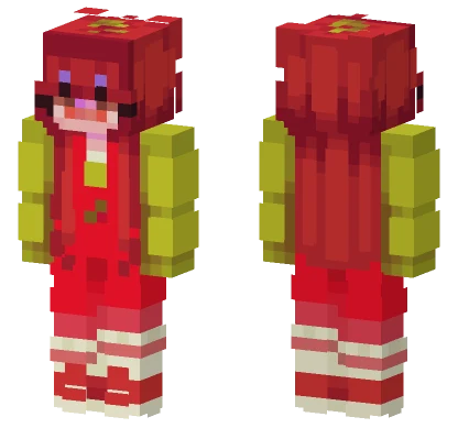 Tomato Patch Fruit Series Minecraft skin