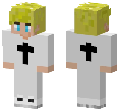 Tommyinnit Catholic Minecraft skin