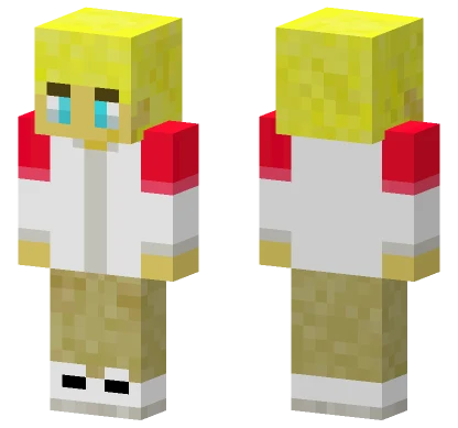 Tommyinnit Yellow Outfit Minecraft skin