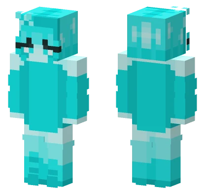 Too Much Blue Ce Minecraft skin