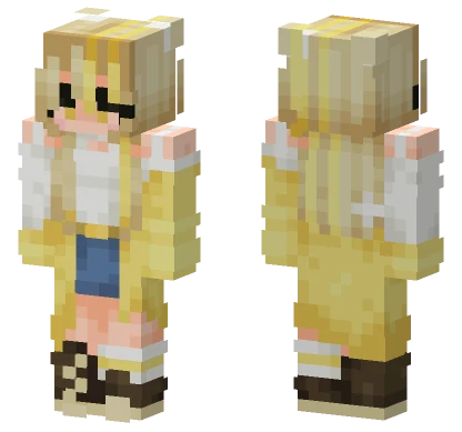 Too Sour Lemon Day Minecraft skin