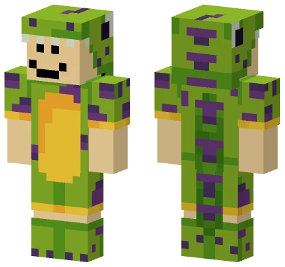 Toontown Dino Costume Quackity Minecraft skin