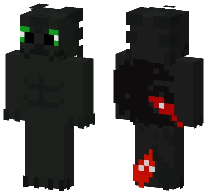 Toothless Natt Skin Minecraft skin