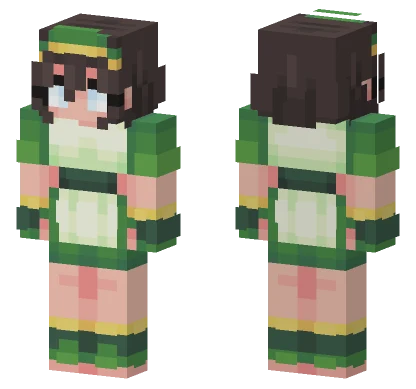 Toph Beifong Minecraft skin