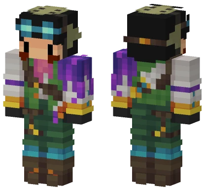 Torharo Mint Mermaids Pandora Box Minecraft skin