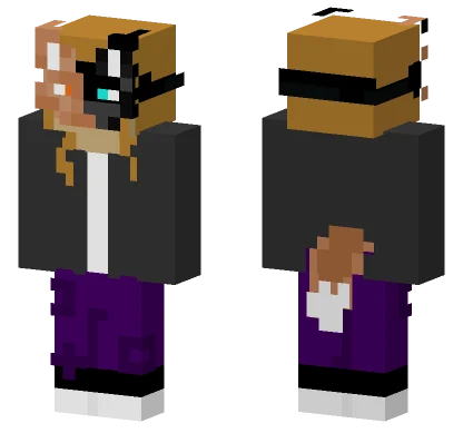 Torn Into Bits Minecraft skin