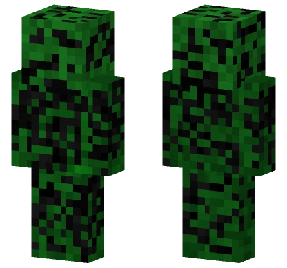 Toxic Green Creature Minecraft skin