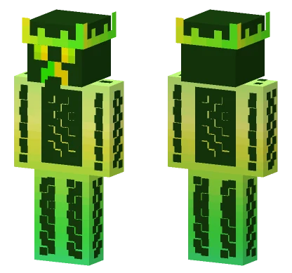 Toxic Waste Creeper Minecraft skin