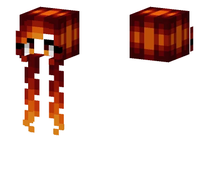 Toxin HB Red Fade Minecraft skin