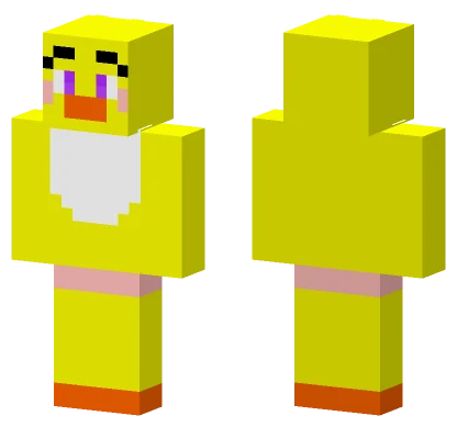 Toy Chica Minecraft skin