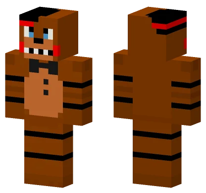 Toy Freddy Minecraft skin