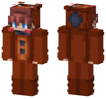 Toy Freddy Minecraft skin