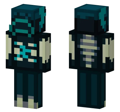 Toy Warden Minecraft skin