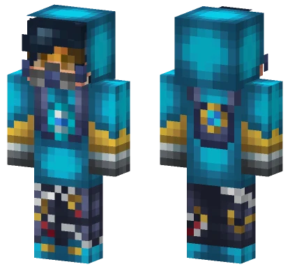 Tracer Graffiti Skin Minecraft skin