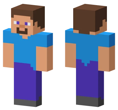 Trailer Steve Minecraft skin