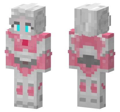Transformers Arcee G1 Minecraft skin