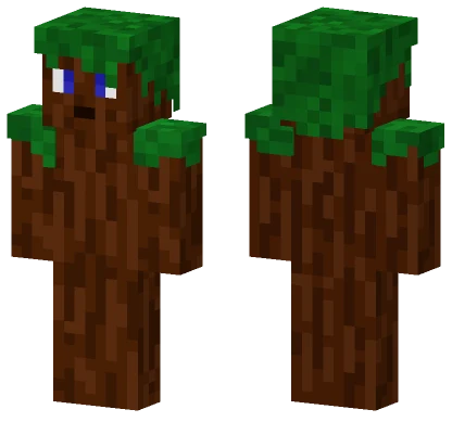 Tree Man Minecraft skin