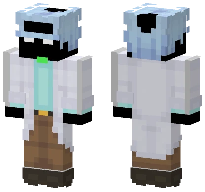 Tripple27 Rick Sanchez Minecraft skin