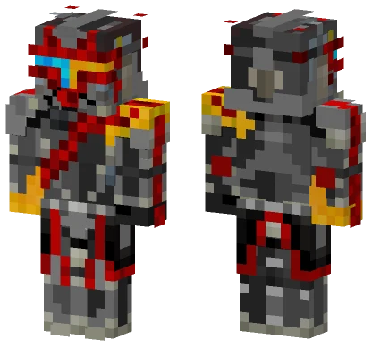 Trooper Puce Minecraft skin