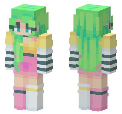 Tropical Sunshine Minecraft skin