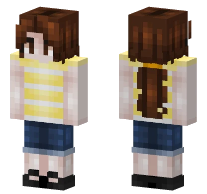 True Sunflower Minecraft skin