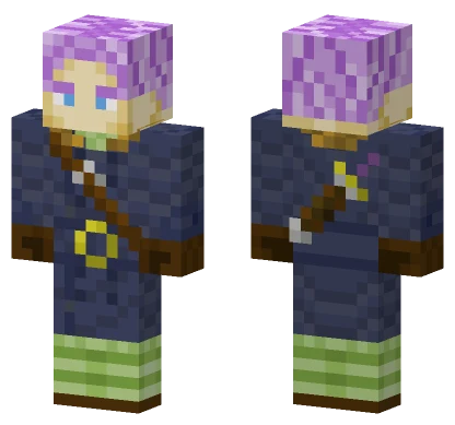 Trunks Xenoverse Minecraft skin