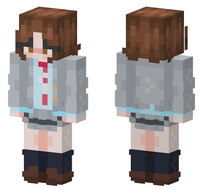 Tsubaki Sawabe Minecraft skin