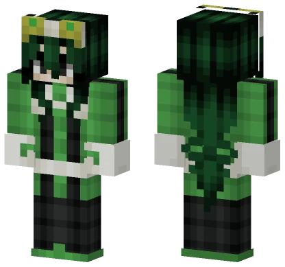 Tsuyu Asui Froppy Hero Outfit Minecraft skin