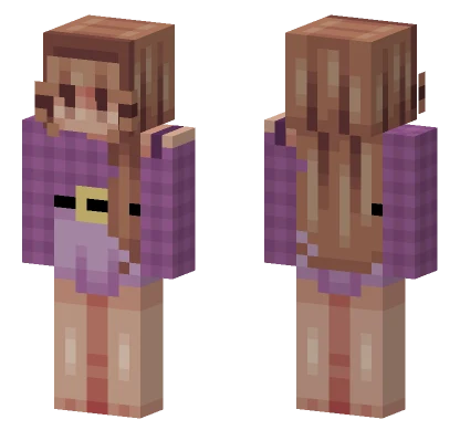 Tulip Girl Minecraft skin