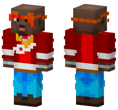 Tupac Shakur Minecraft skin