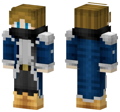 Turner Coyote Captain Remaster Minecraft skin