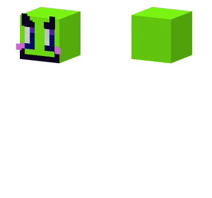 Turtle Queen Head Base Minecraft skin