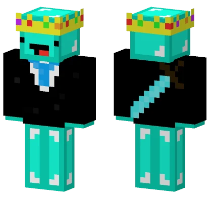 Tux Skeppy Minecraft skin