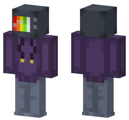 TV Head Minecraft skin