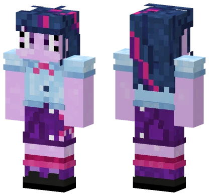 Twilight Sparkle Eg Minecraft skin