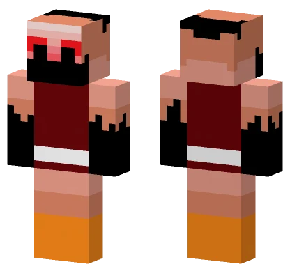 Twisted Shrimpo Minecraft skin