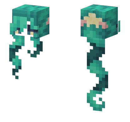 Twisting Tides Hair Base Minecraft skin