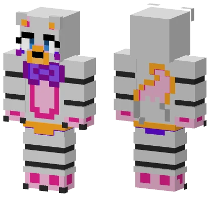 Twizzy FNAF Animatronic Minecraft skin