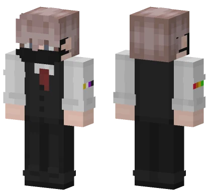 Two Boys In Suits Minecraft skin