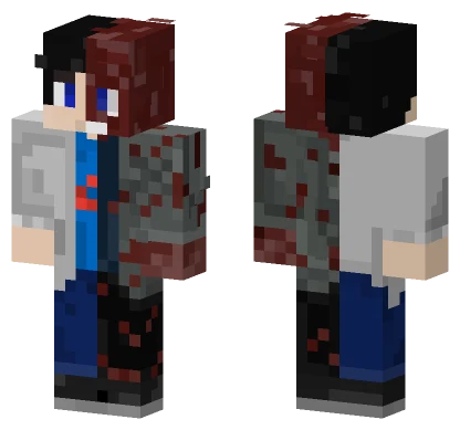 Two Face Minecraft skin